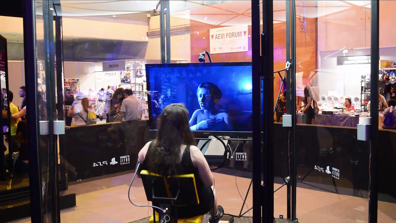 UNTIL DAWN PS4 - Medicion del miedo - Madrid games week 2015