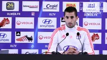 Conférence de presse d'avant match Monaco - OL : Maxime Gonalons