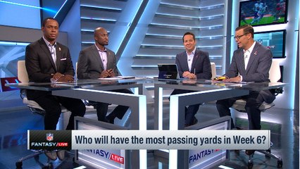 'NFL Fantasy Live': Who will be top fantasy performers in Week 6?
