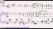Antonin Dvorak's Concerto in B minor Op.104 - cello and orchestra (piano reduction) Sheet Music Video Score