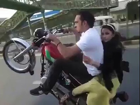 Boy and Girl Wheeling | Boy Wheeling with Girl Friend