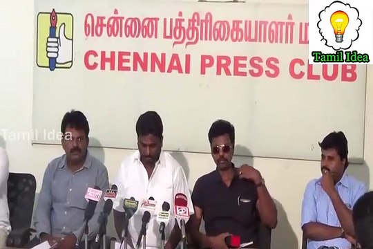 Tamilan Selva Pandiyar says Telugan Vishal Should not Contest in Nadigar Sangam Election | 15 October 2015