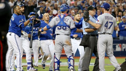 Blue Jays, Rangers Benches Clear Twice in Wild 7th Inning of Game 5 of ALDS