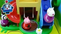 Peppa Pig Bailones Casa de Juegos Peppa Pig Weebles Wind & Wobble Playhouse - Juguetes de