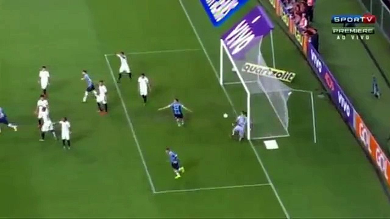 GOL de Bressan, Grêmio 1 x 0 Santos - Campeonato Brasileiro 15_10_2015.