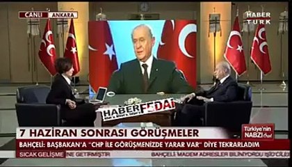 Devlet Bahçeli Meşhur olan çantasıyla Habertürk'e konuk oldu şok açıklamalar yaptı