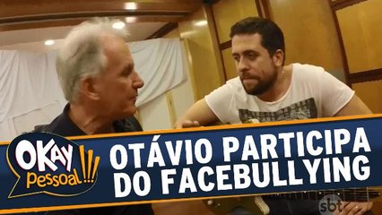 Otávio Mesquita mostra bastidores do Facebullying