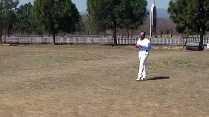 Farruk Bowled a bouncer