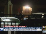 Mother of three murdered in Phoenix home