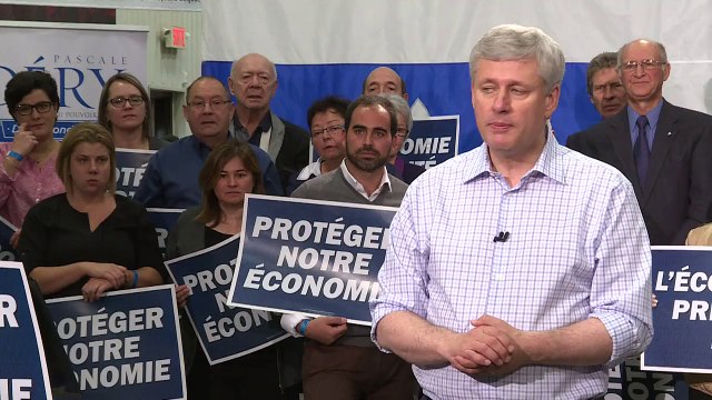 Canada: Stephen Harper en campagne avant les législatives