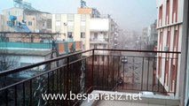 Antalya Konyaltı Sahilinde Fırtına Sonrası Dalgalar Yola Kadar Ulaştı