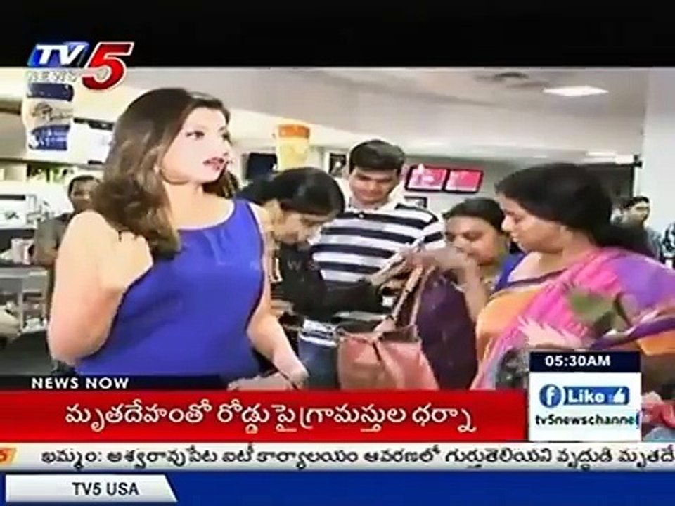 Rudhramadevi Movie Got Good Response In New Jersey | Actress Hamsa Nandini | TV5 News