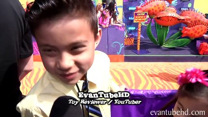 EvanTubeHD goes to the 2014 Nickelodeon KIDS CHOICE AWARDS Orange Carpet Interviews