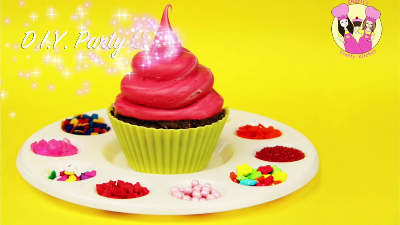 DIY ARTIST PALETTE CUPCAKES Ashlee takes over the Crafty Kitchen easy party idea how to ba