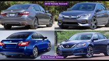 2016 Nissan Altima vs 2016 Honda Accord - Design Interior and Driving