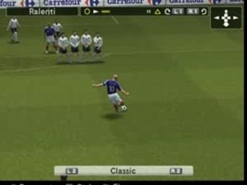 Pes 6 : Coup franc zizou