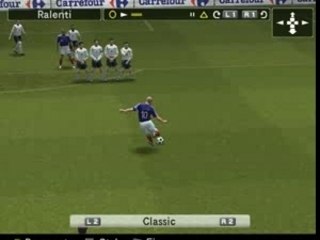 Pes 6 : Coup franc zizou
