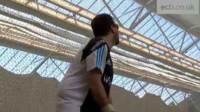 Visually impaired cricket B1 category batting and bowling