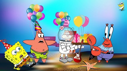 Spongebob Squarepants Happy Birthday Song ~ Crazy Funny War Edition [HD]