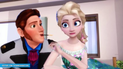 Elsa & Hans Eating Pocky Together Frozen 2