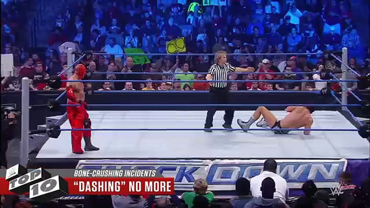 Bonecrushing incidents WWE Top 10 video Dailymotion