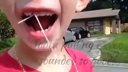 One Of The Coolest Way To Pull Teeth Out! Check It Out!