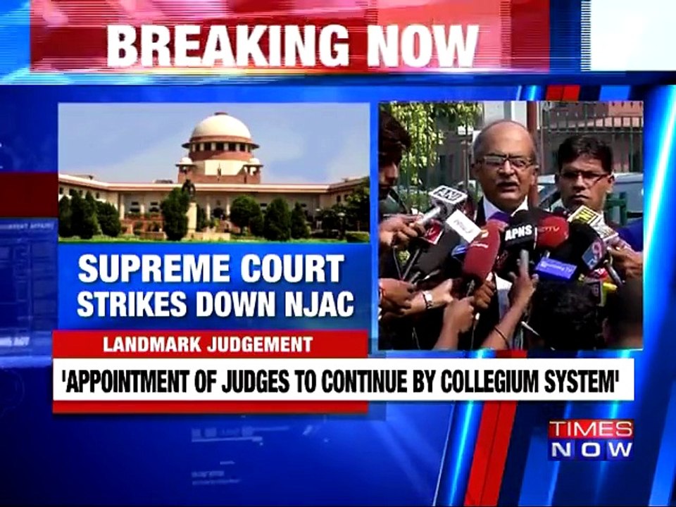 SC Declares NJAC Unconstitutional