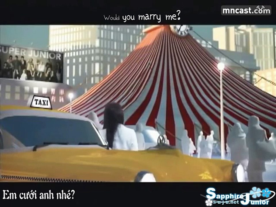 [Vietsub+Kara] Super Junior - Marry U MV [s-u-j-u.net]