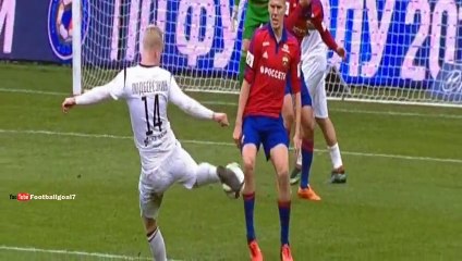 CSKA Moscow vs Ural 3-2 All goals 10/17/2015