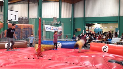 Un parc de loisirs éphémère s'est installé au Palais de la Foire