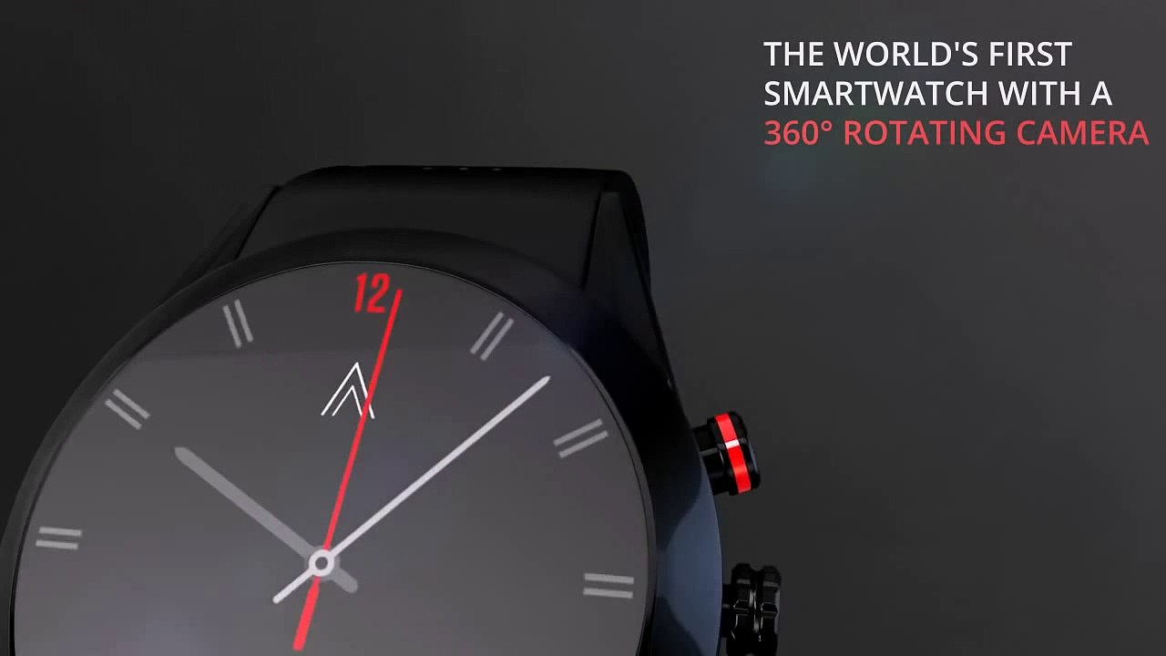 Arrow Smartwatch Offers Rotating 360 Degree HD Camera - Dailymotion Video