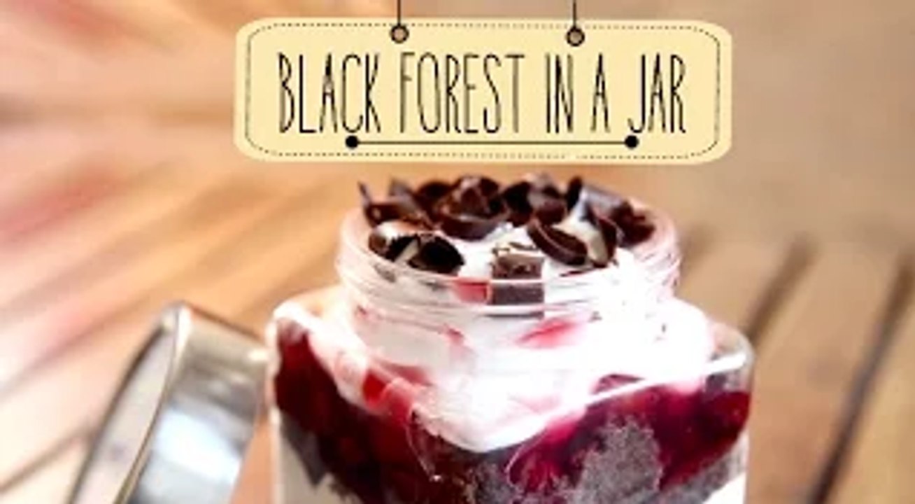 Black Forest in a Jar | Dessert Recipe | Beat Batter Bake With Priyanka