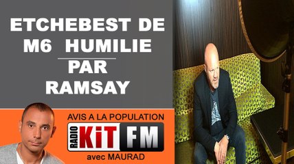 P. ETCHEBEST DE M6 SE FAIT CARTONNER PAR GORDON RAMSAY