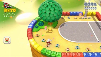 Super Mario 3D World - Part 7 HD - 100% Walkthrough - World 3 (3-6, 3-7, 3-C, 3-B) Green Stars & Stamps