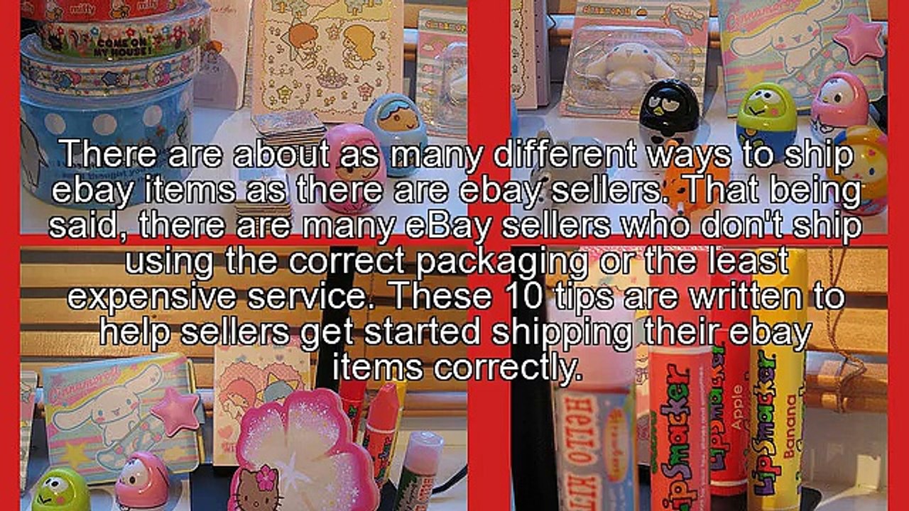 Ebay Shipping - 10 Tips To Start Right