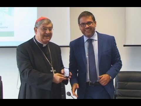 Fisciano (SA) - Vecchie e nuove povertà , il cardinale Sepe al campus universitario (15.10.15)