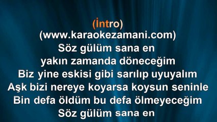 Mert Deniz - Aşk-I Kıymetlim - 2012 TÜRKÇE KARAOKE