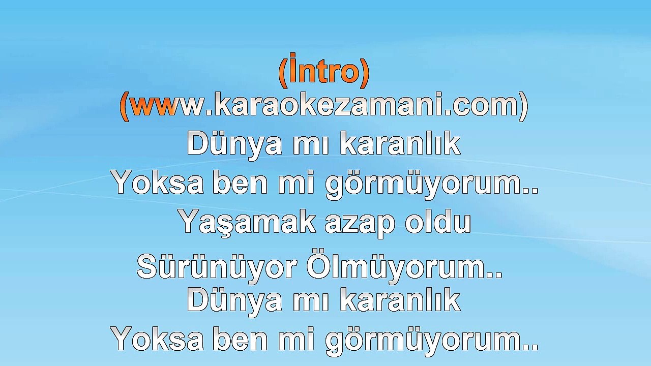 Mevsim Aral - Akşam Güneşi - (Ferdi Tayfur) - 2011 TÜRKÇE KARAOKE