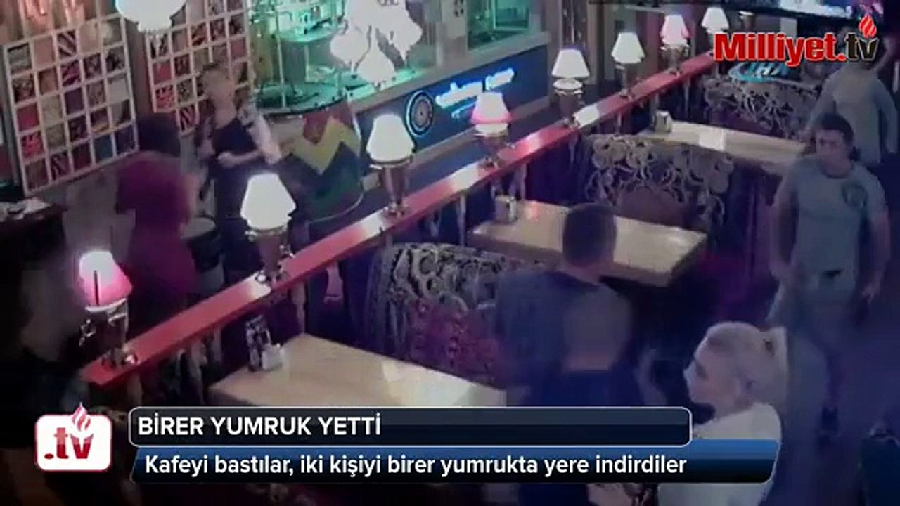 Birer yumrukta bayılttılar !