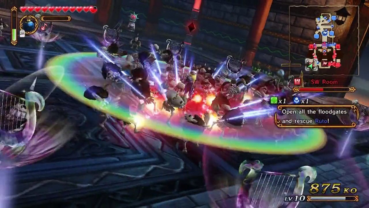 Hyrule Warriors - The Water Temple, Zelda Princess of Hyrule - Episode 6