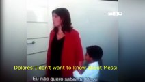 Cristiano Ronaldo Jr. irrita mãe de Cr7 com o palmarés de Messi