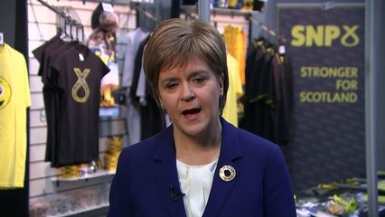 Scotland's First Minister discusses a second referendum