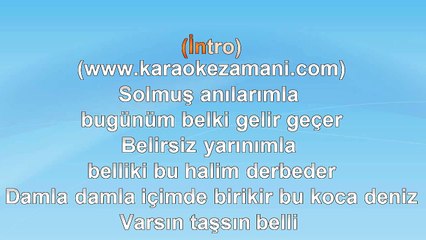 Model - Belki - 2012 TÜRKÇE KARAOKE