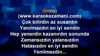 Mor Ve Ötesi - Korkma - 2010 TÜRKÇE KARAOKE