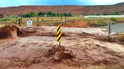 Dere Yatağına Yapılan Yol Suların Altında Kaldı