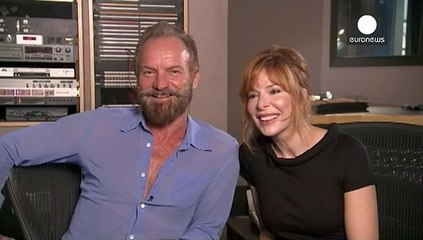 Sting et Mylène Farmer en duo (euronews (en français))