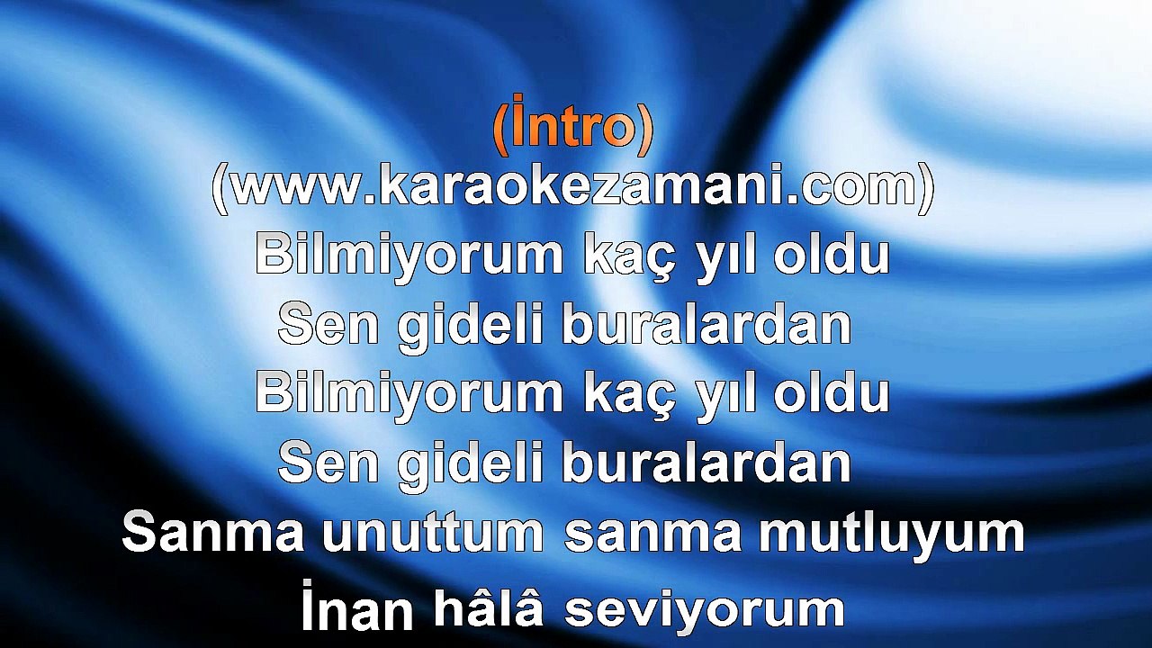 Muazzez Ersoy - Seni Seviyorum - 2004 TÜRKÇE KARAOKE