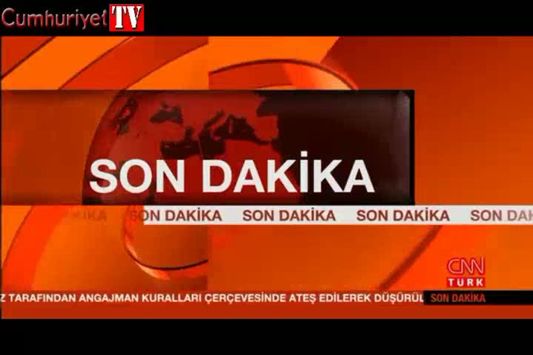 TSK'nin düşürdüğü hava aracından ilk görüntüler