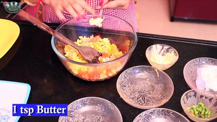 Hot & Spicy Corn Chaat by Jyotshna Singh