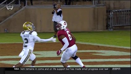 Le catch de l'année en NFL par Francis Owusu. Dans le dos de son adversaire